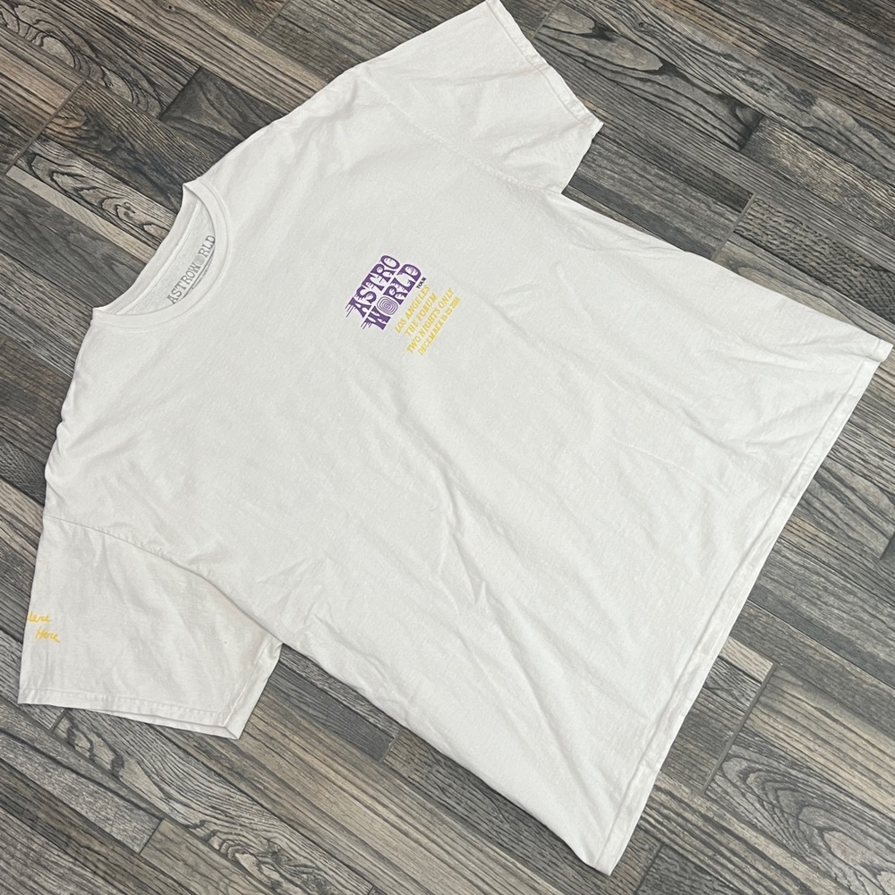 🔥🔥 TRAVIS SCOTT ASTROWORLD Cactus‎ Jack RAP Music Concert Tour  2XL - RARE! - Picture 8 of 11